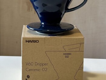 Hario V60 Ceramic Dripper 02  Indigo Blue