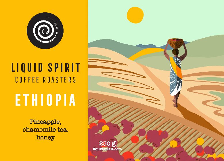 ETHIOPIA Sidama </br><b> Pineapple/ Camomile Tea/ Honey/ Sweet  Pleasant Acidity </b>
