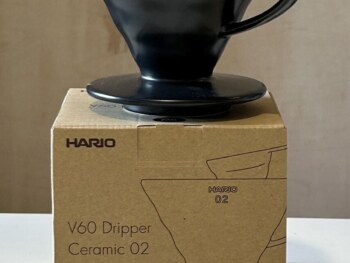 Hario V60 Ceramic Dripper 02 Matt Black